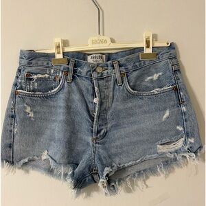 AGolde denim shorts